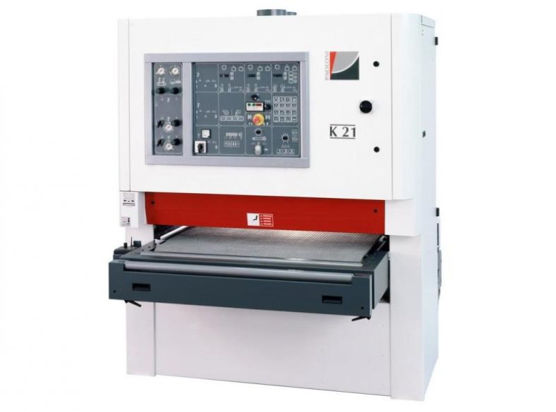 Wide sanding machine